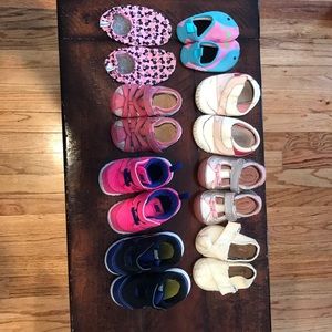 8 Pairs of Toddler Shoes